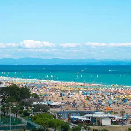 With Swimming Pool And Solarium Bibione
